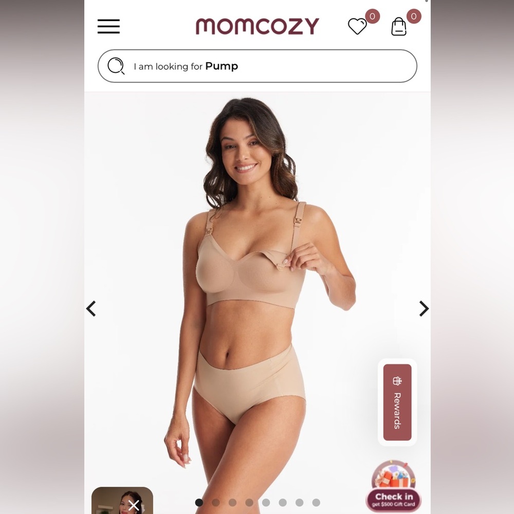 Momcozy Nursing Bra (Size: XL)